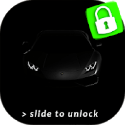 Dark Car Lock Screen &amp; Wallpapers आइकन