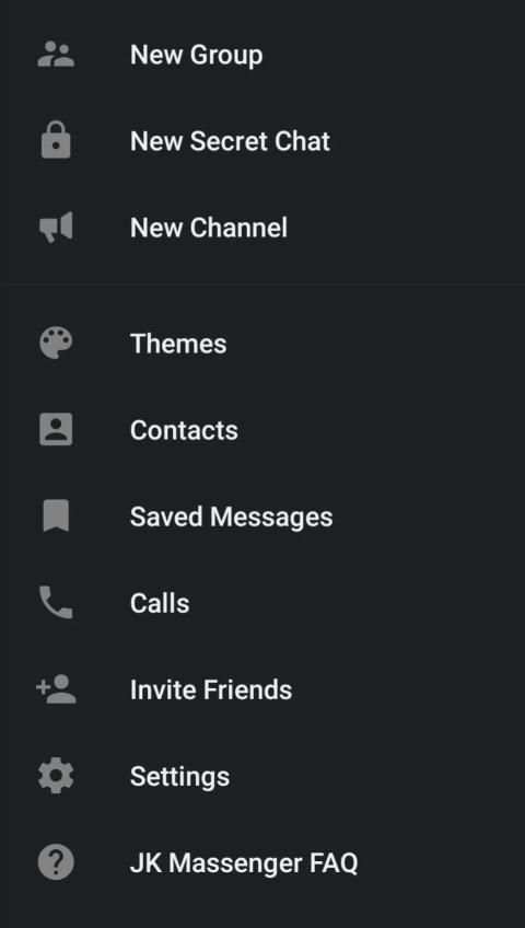 JK Messenger app screenshot 3