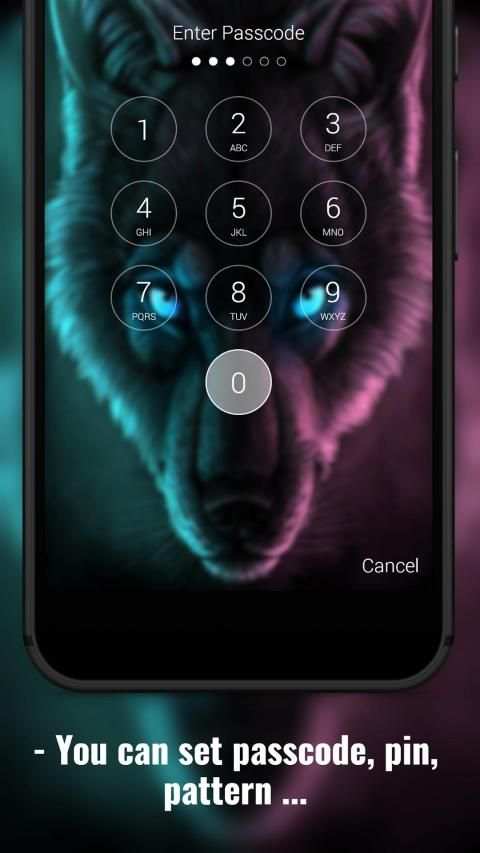 Wolf Lock Screen screenshot 6