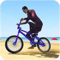 Superhero BMX Stunt Racing: Free Cycle Games