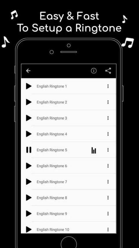 English Song Ringtone स्क्रीनशॉट 2