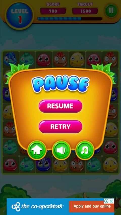 Candy Matchino Monster स्क्रीनशॉट 2