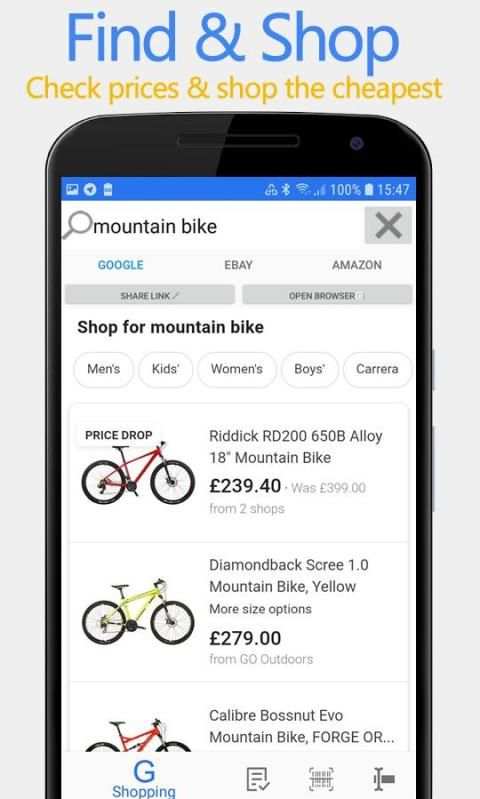 Search+Shop for Google Shopping screenshot 2