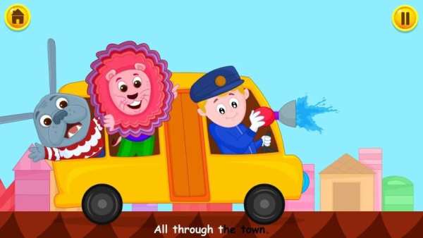 Wheels On The Bus Nursery Rhyme & Song For Toddler screenshot 20
