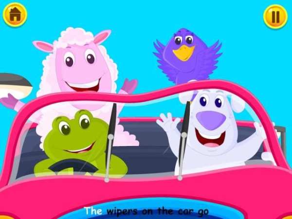 Wheels On The Bus Nursery Rhyme & Song For Toddler screenshot 2