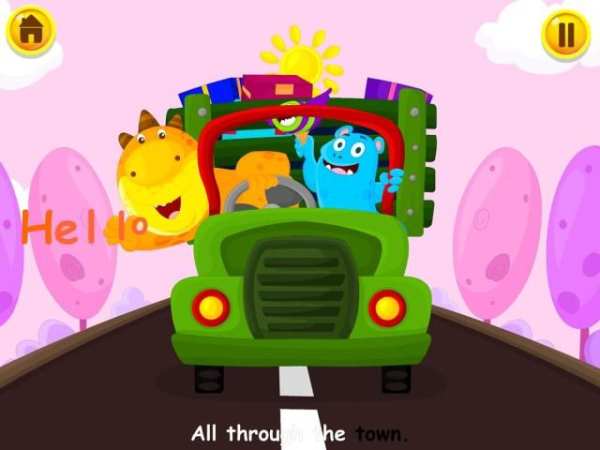 Wheels On The Bus Nursery Rhyme & Song For Toddler screenshot 3