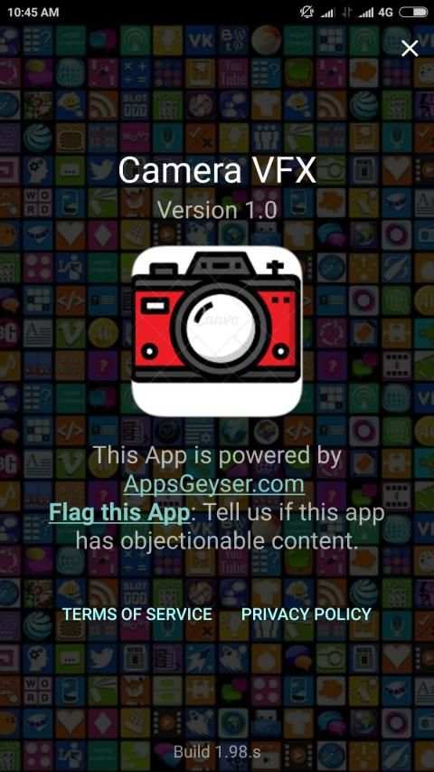 Camera VFX स्क्रीनशॉट 1