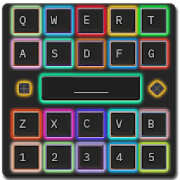 RGB Animated Backlit Mechanical Keyboard + Emojis आइकन