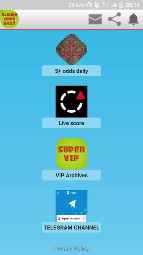 5+Sure odds Daily screenshot 2