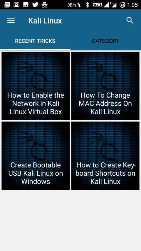 Kali Linux स्क्रीनशॉट 4