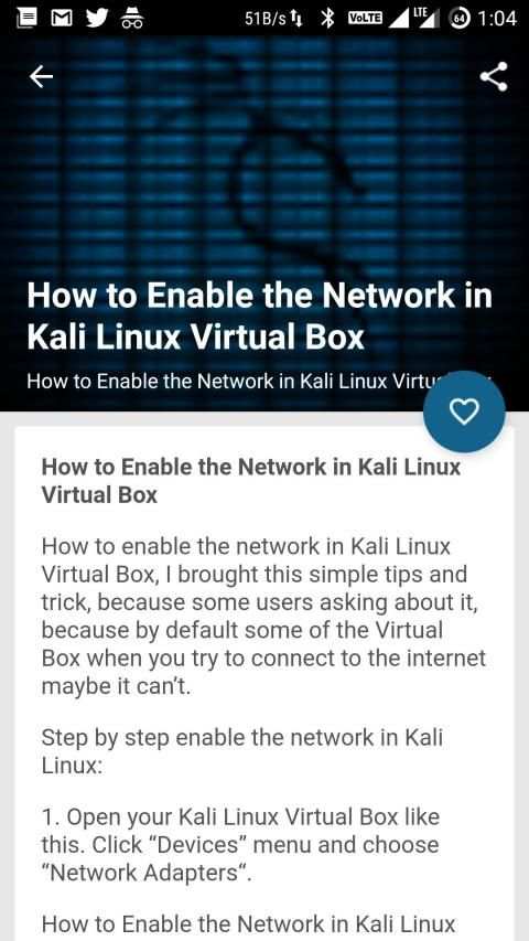 Kali Linux स्क्रीनशॉट 2