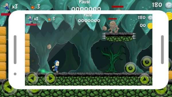 Super Hattiro Adventure Ninja Run screenshot 1