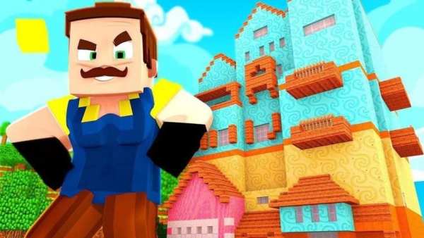 Crazy Neighbour for MCPE स्क्रीनशॉट 2