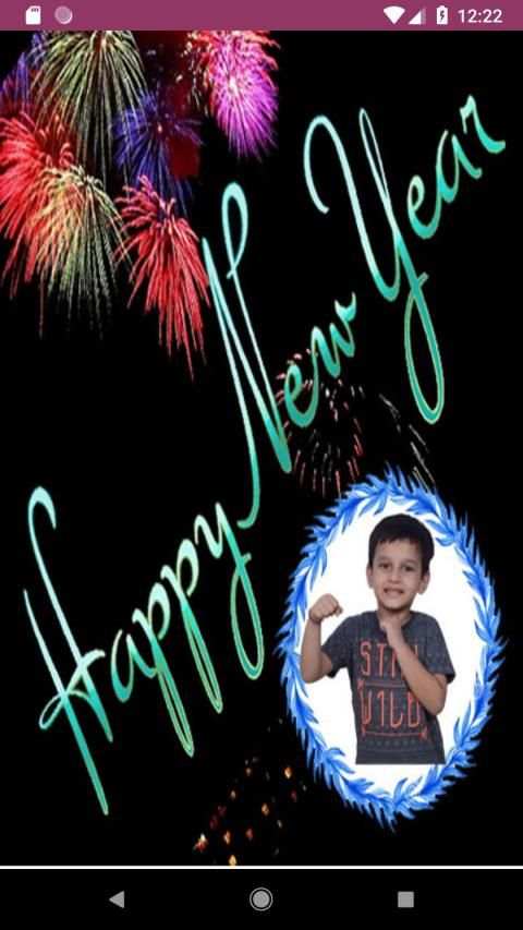 Happy New Year 2019 Photo Frame App Editor screenshot 4