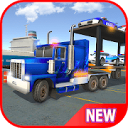 ikon US Police Car Transport Cargo Ship Simulator