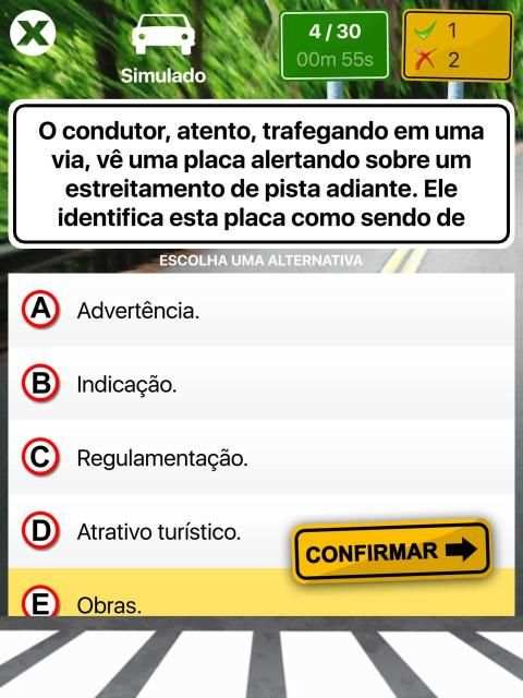 Simulado CNH screenshot 3