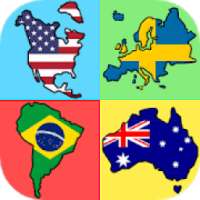 Flags of the World Continents - New Geography Quiz