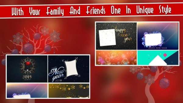 Happy New Year 2019 GIF Photo Frames स्क्रीनशॉट 5