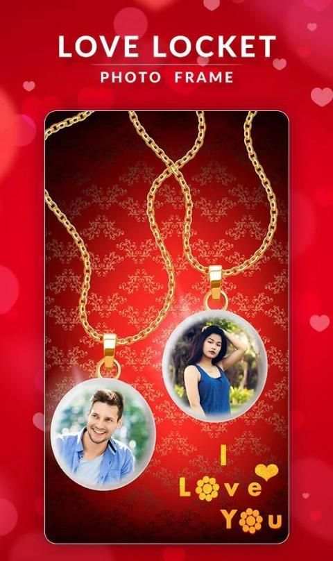 Love Locket Photo Frame - Locket Photo Frame स्क्रीनशॉट 2
