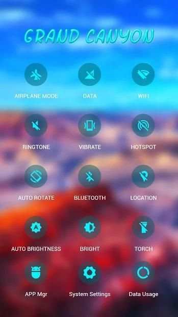 Grand Canyon APUS Launcher theme screenshot 1