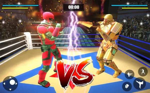 Real Robot Ring Fighting VS Wrestling Robot Game screenshot 16