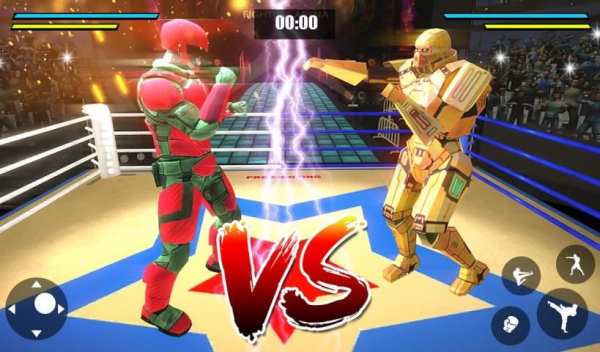 Real Robot Ring Fighting VS Wrestling Robot Game screenshot 8