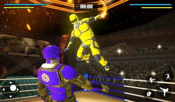 Real Robot Ring Fighting VS Wrestling Robot Game screenshot 1
