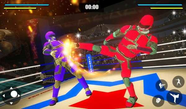 Real Robot Ring Fighting VS Wrestling Robot Game screenshot 3