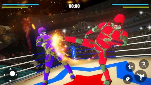 Real Robot Ring Fighting VS Wrestling Robot Game screenshot 20