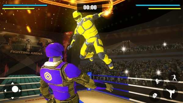 Real Robot Ring Fighting VS Wrestling Robot Game screenshot 18