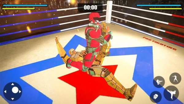 Real Robot Ring Fighting VS Wrestling Robot Game screenshot 22
