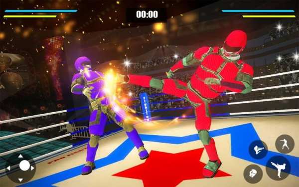 Real Robot Ring Fighting VS Wrestling Robot Game screenshot 12