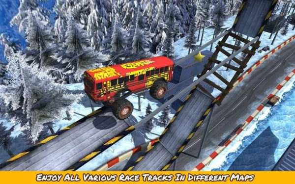 Monster Bus 4x4 Racing screenshot 8