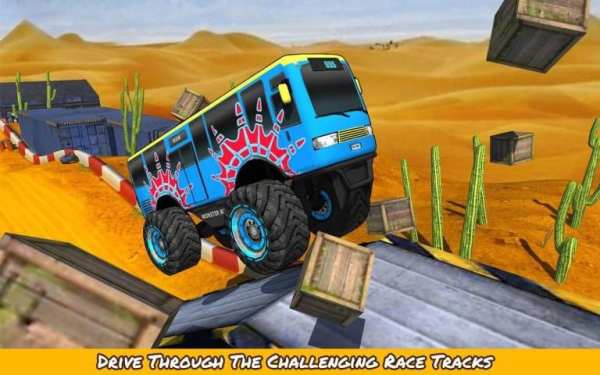 Monster Bus 4x4 Racing screenshot 4