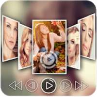 photo to video converter with song