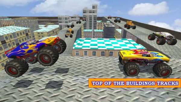 Real Monster Truck Stunt Racing Driving स्क्रीनशॉट 5