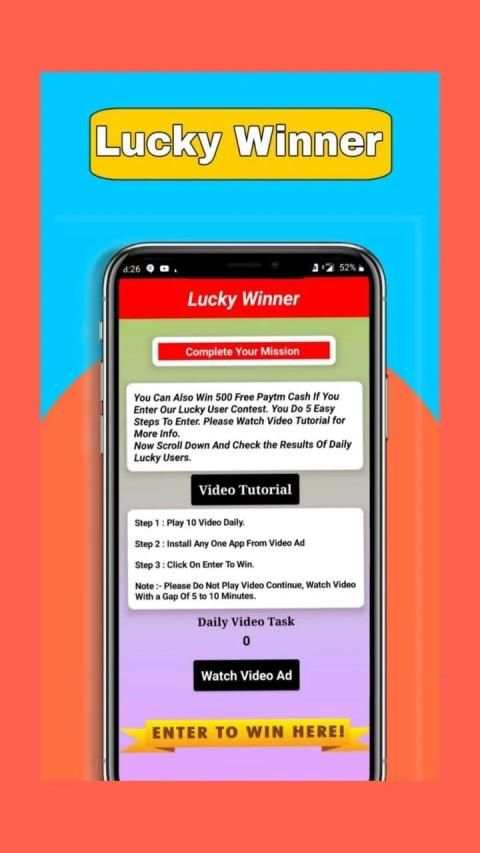 Real Cash Earn : Daily 500 स्क्रीनशॉट 2