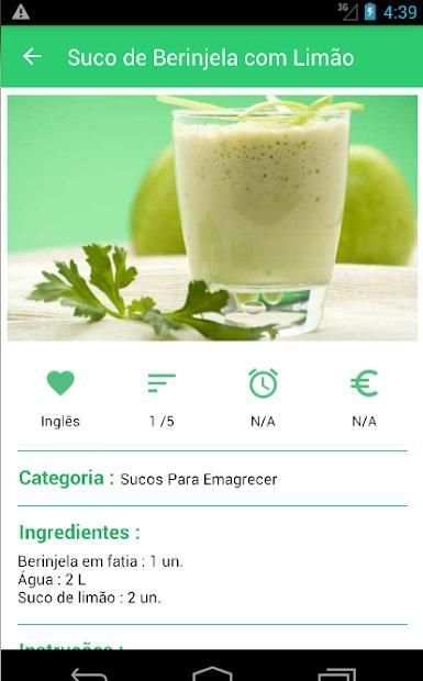 Sucos Para Emagrecer screenshot 4