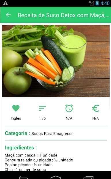 Sucos Para Emagrecer screenshot 3