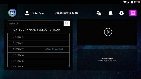 Play IPTV screenshot 1