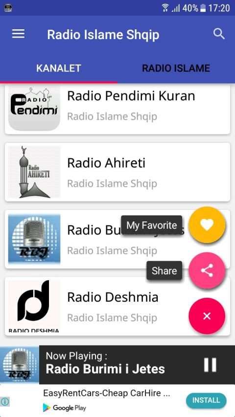 Radio Islame Shqip 5 تصوير الشاشة