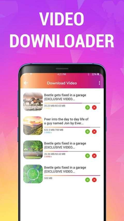 You video downloader-Download free videos screenshot 1