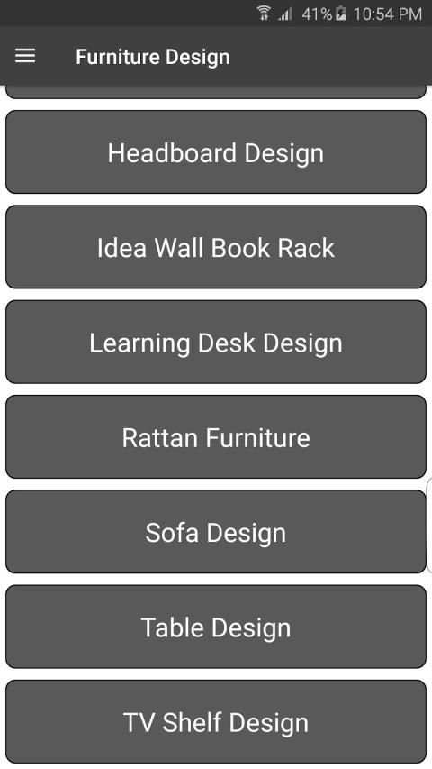 All Furniture Design screenshot 4