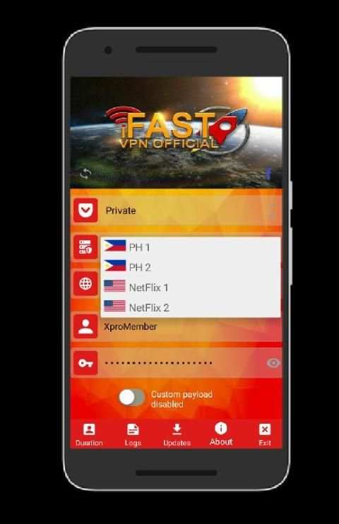 iFastVPN screenshot 2