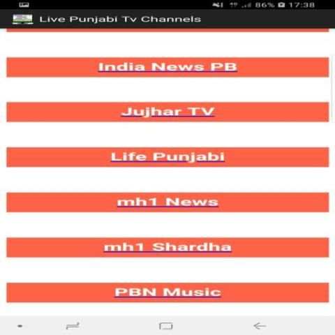 Live Punjabi Tv Channels Pro screenshot 1