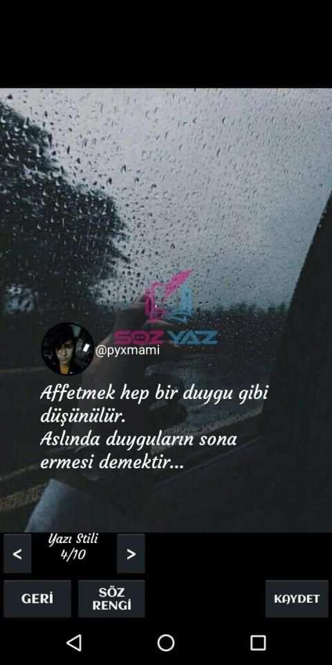 Söz Yaz screenshot 2