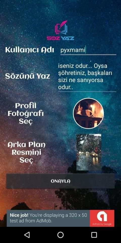 Söz Yaz screenshot 7