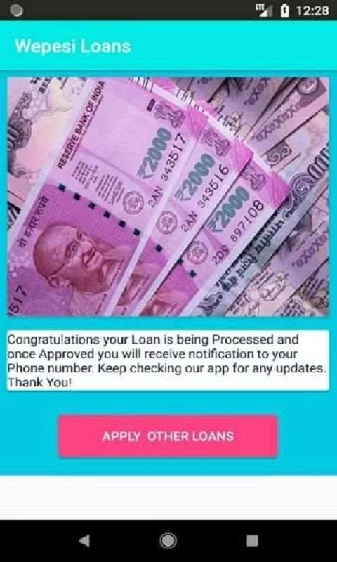 Wepesi Loans screenshot 1