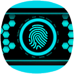 Lock Screen With Fingur Print Support Guide आइकन