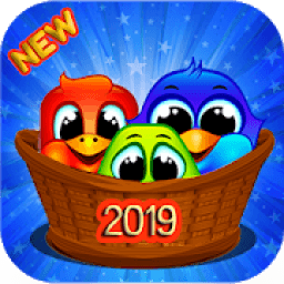 Crazy birds blast - match birds game icon